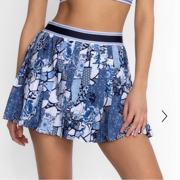 Johnny Was Women’s Bee Active Pleated Tennis Skort Skirt New Without Tag size M - Picture 1 of 8